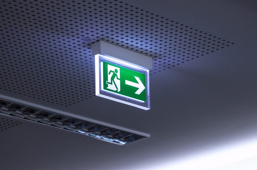 emergency exit escape fire 4168808